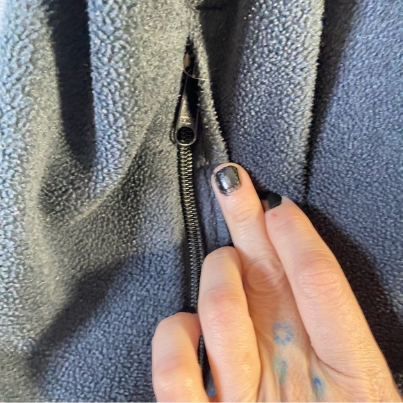 Columbia Sweater Vest 3XT Grey Fleece Full Zip Lightweight Made In Bangladesh - Picture 3 of 10